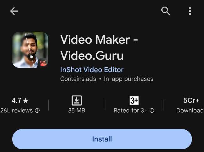 Video-maker-app-se-photo-par-gaana-kaise-lagaye